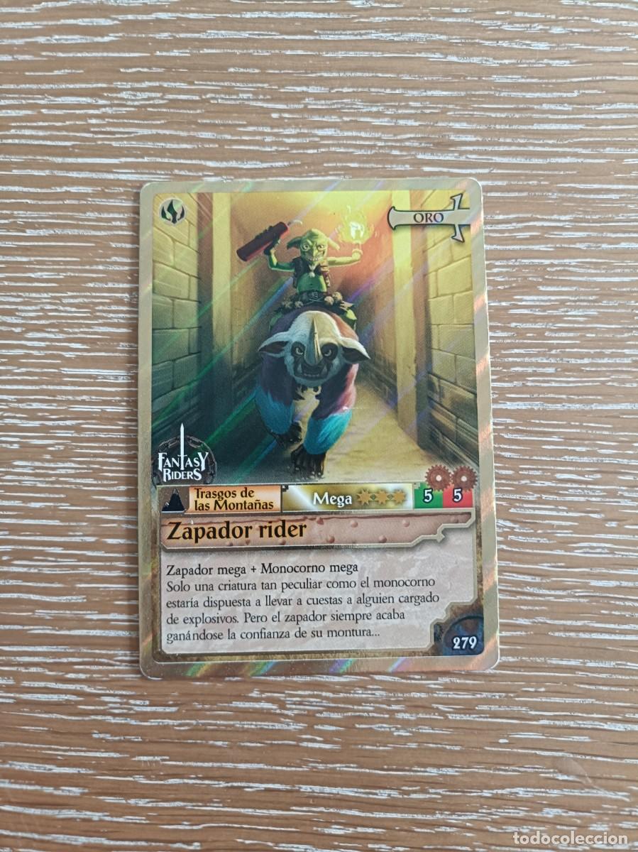 Trading cards: TRADING CARDS FANTASY RIDERS - PANINI 2019 - ORO - N&ordm; 279 ZAPADOR RIDER