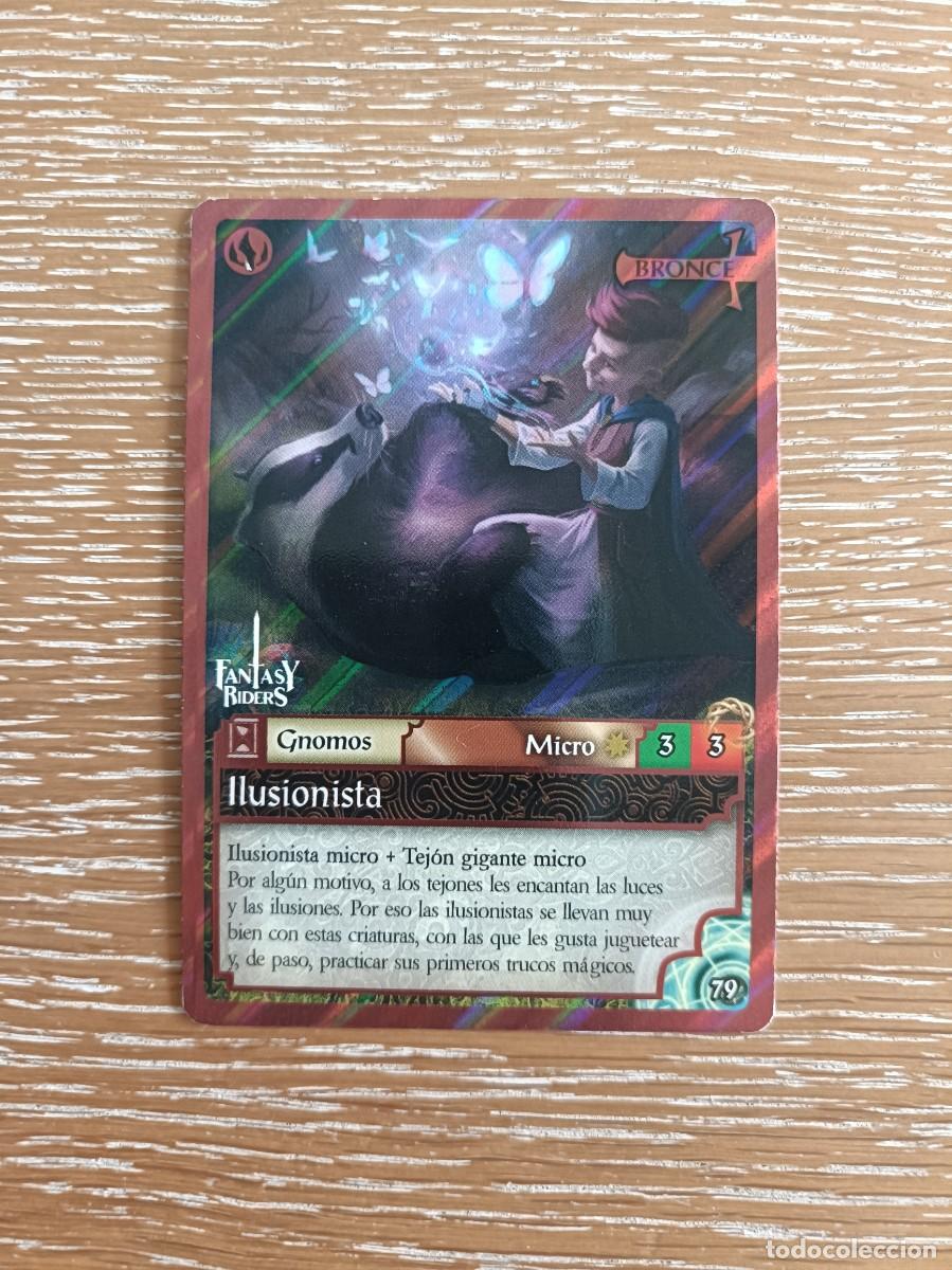 Trading cards: TRADING CARDS FANTASY RIDERS - PANINI 2019 - BRONCE - N&ordm; 79 ILUSIONISTA