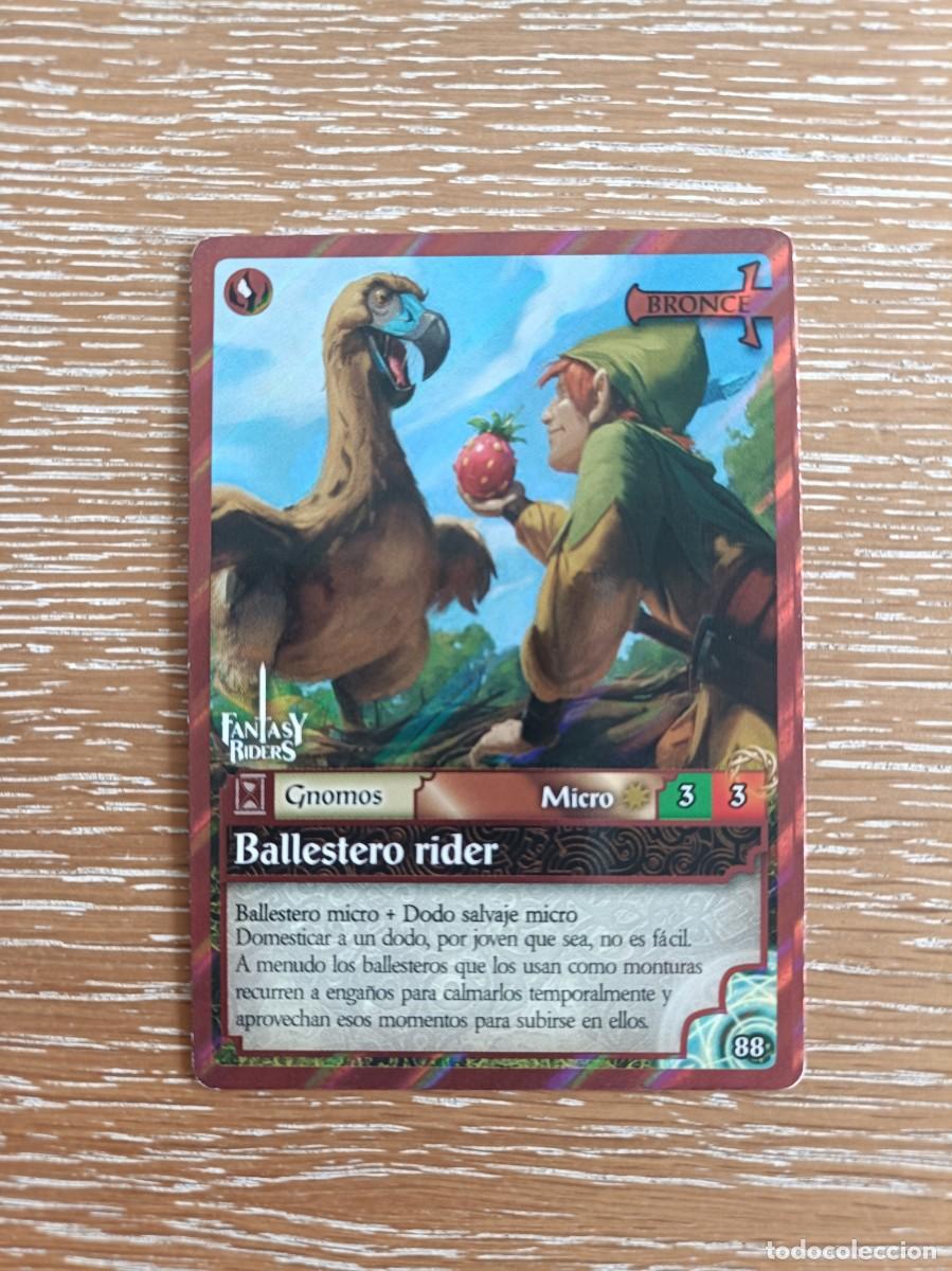 Trading cards: TRADING CARDS FANTASY RIDERS - PANINI 2019 - BRONCE - N&ordm; 88 BALLESTERO RIDER