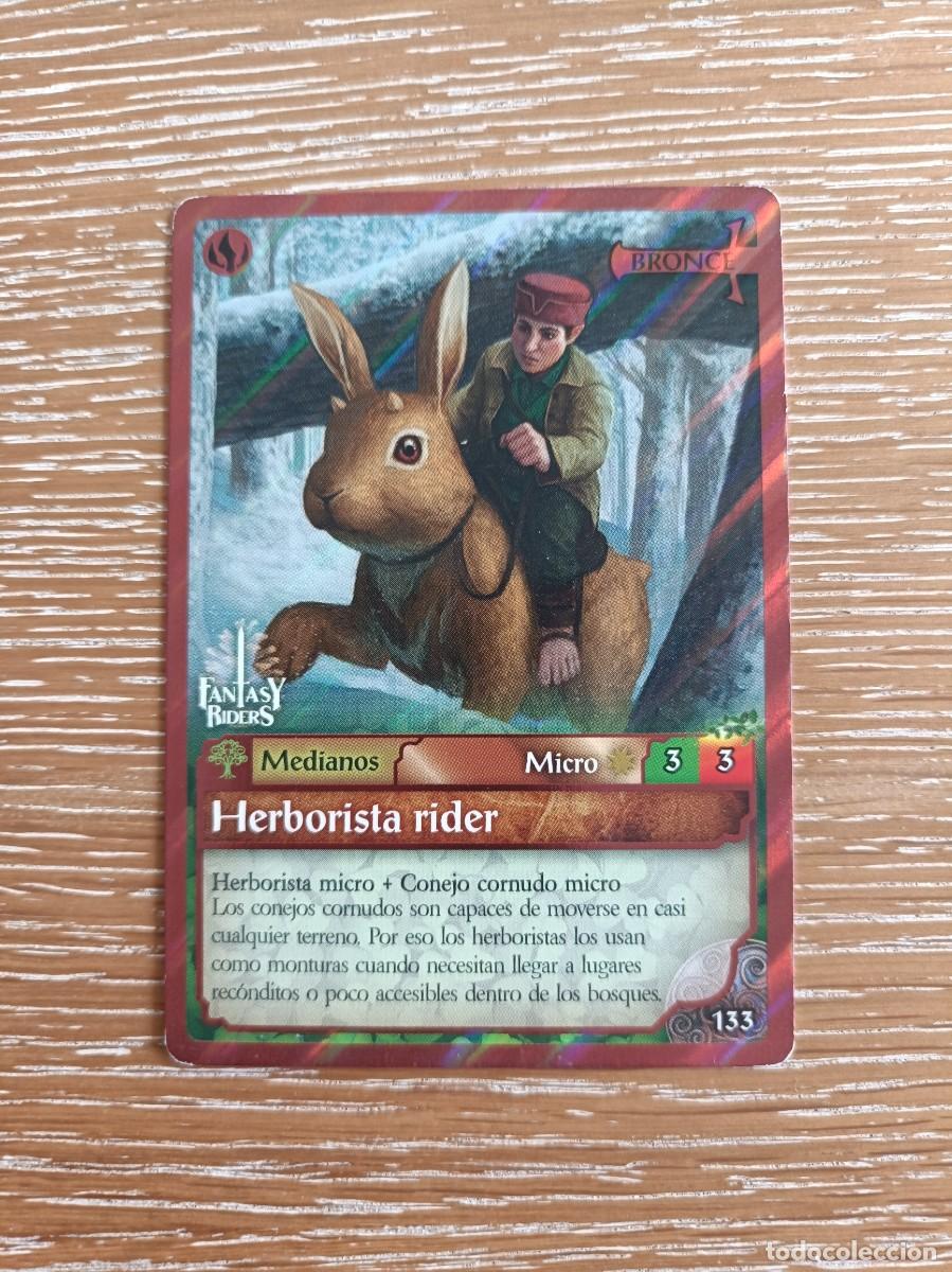 Trading cards: TRADING CARDS FANTASY RIDERS - PANINI 2019 - BRONCE - N&ordm; 133 HERBORISTA RIDER