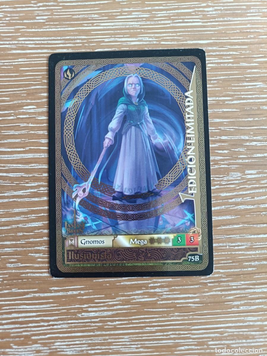 Trading cards: TRADING CARDS FANTASY RIDERS - PANINI 2019 - EDICI&Oacute;N LIMITADA - N&ordm; 75B ILUSIONISTA