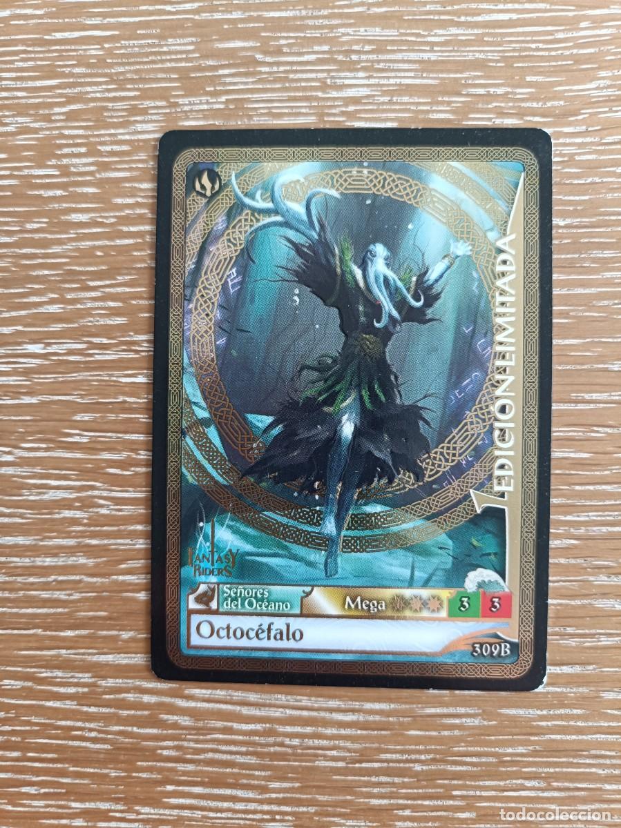 Trading cards: TRADING CARDS FANTASY RIDERS - PANINI 2019 - EDICI&Oacute;N LIMITADA - N&ordm; 309B OCTOC&Eacute;FALO