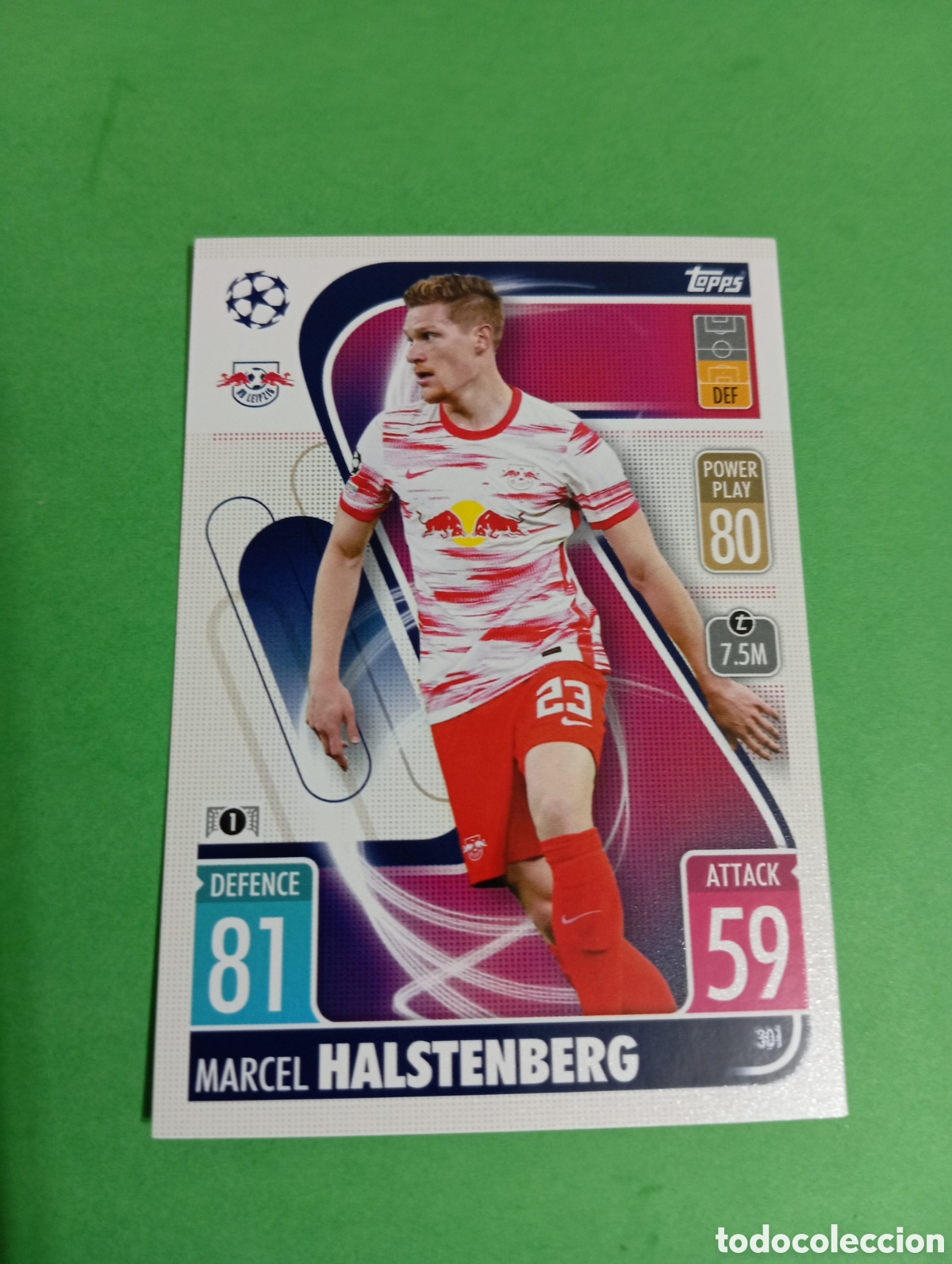 Trading cards: Halstenberg RB Leipzig n&deg;301 / TOPPS MATCH ATTAX 2021/2022
