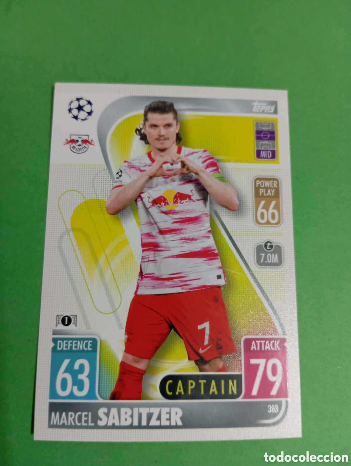 Trading cards: Sabitzer RB Leipzig n&deg;303 / TOPPS MATCH ATTAX 2021/2022
