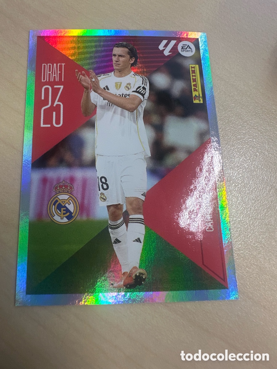 Trading cards: CARRERAS REAL MADRID 5 DRAFT 23 LIGA ESTE 2026/27 26-27 26 27 PANINI