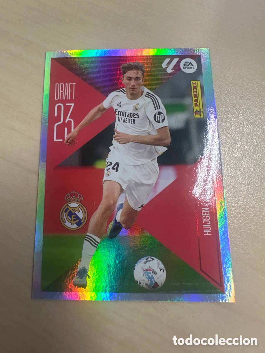 Trading cards: HUIJSEN REAL MADRID 10 DRAFT 23 LIGA ESTE 2026/27 26-27 26 27 PANINI