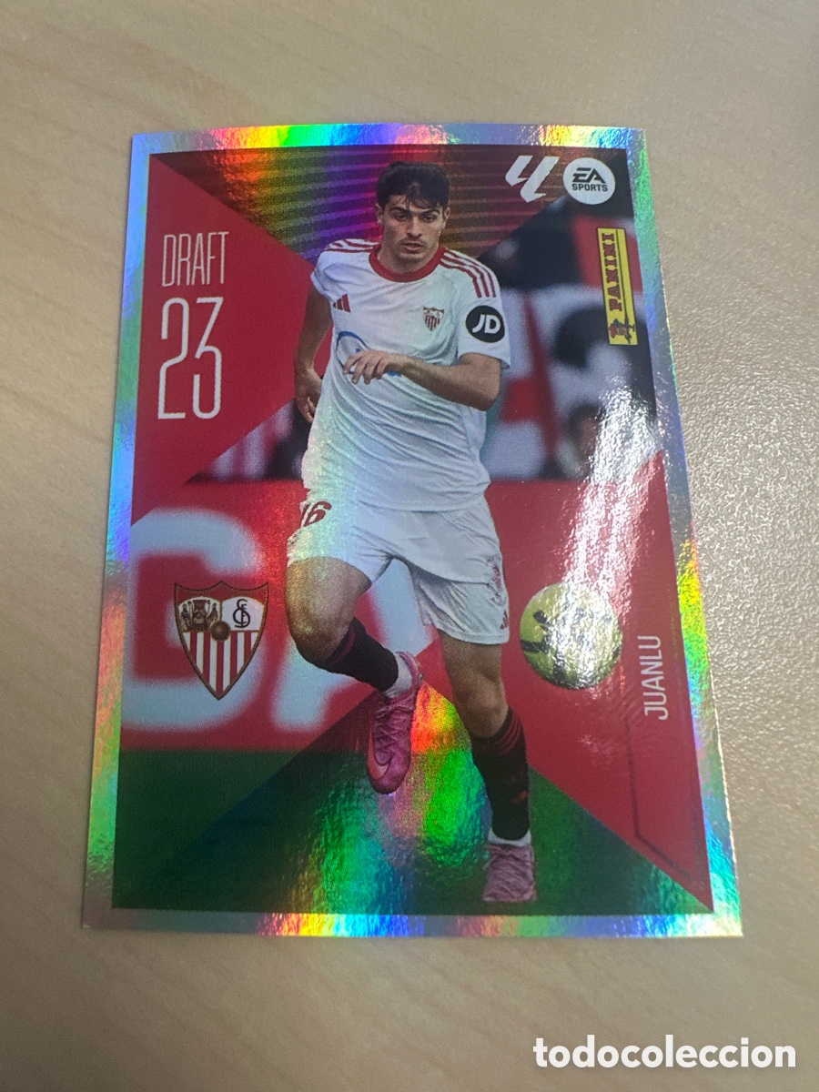 Trading cards: JUANLU SEVILLA 14 DRAFT 23 LIGA ESTE 2026/27 26-27 26 27 PANINI