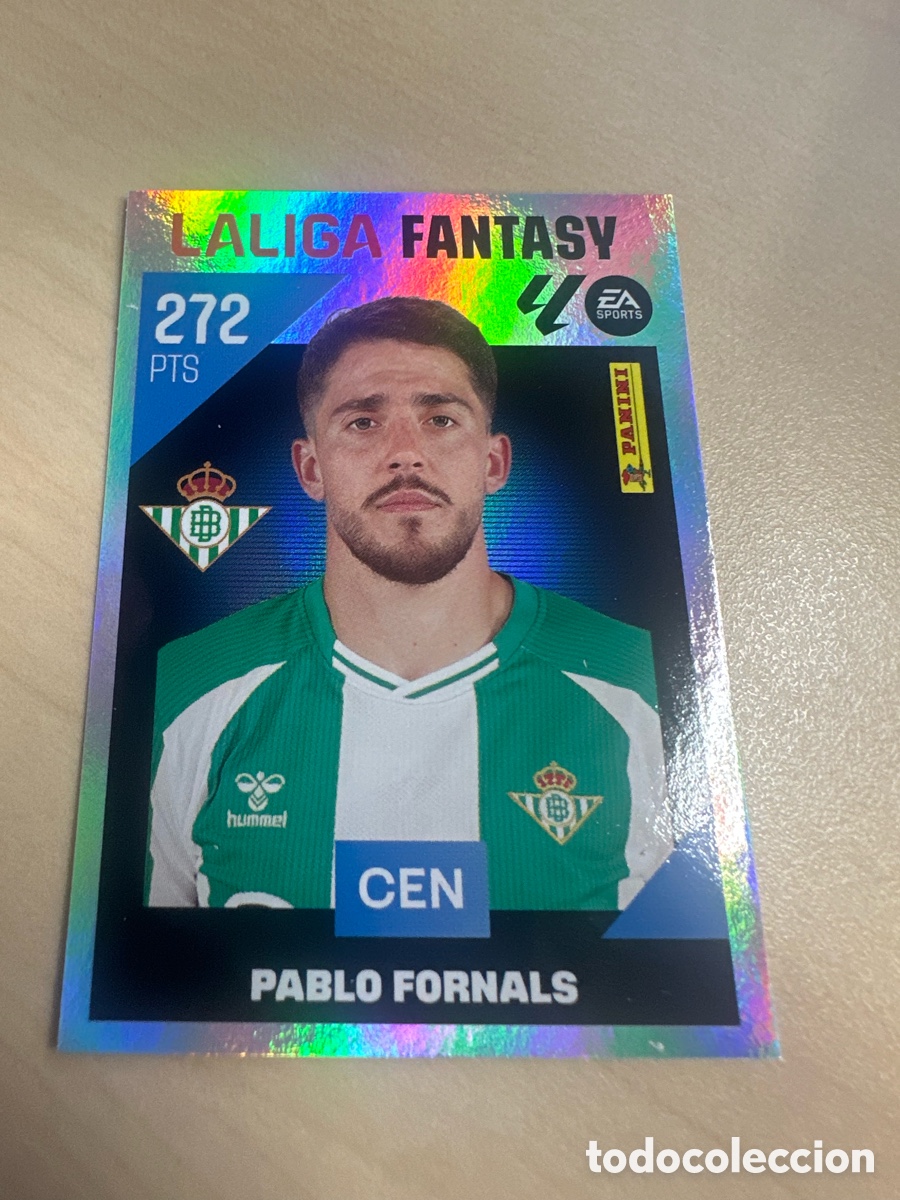 Trading cards: PABLO FORNALS REAL BETIS LALIGA FANTASY 4 LIGA ESTE 2026/27 26-27 26 27 PANINI