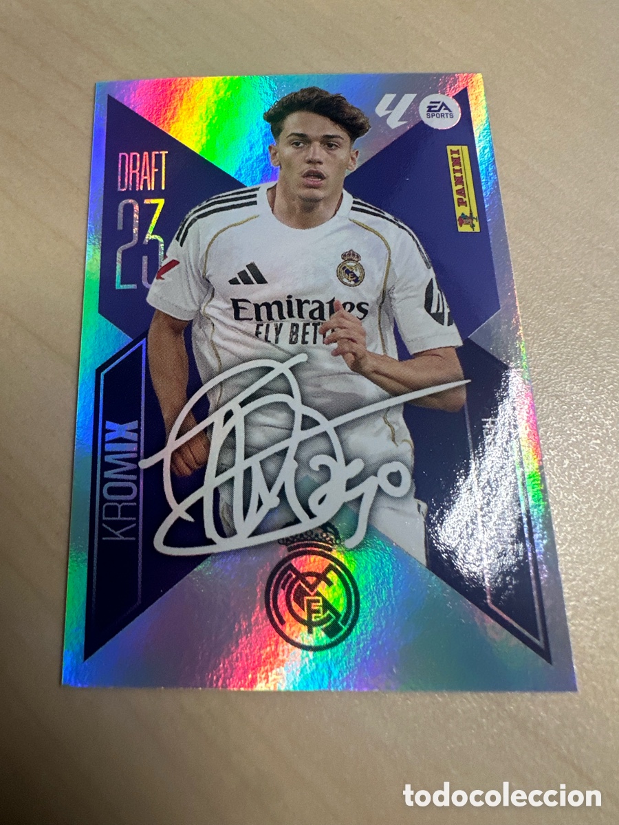 Trading cards: THIAGO PITARCH REAL MADRID K22 DRAFT 23 KROMIX LIGA ESTE 2026/27 26-27 26 27 PANINI