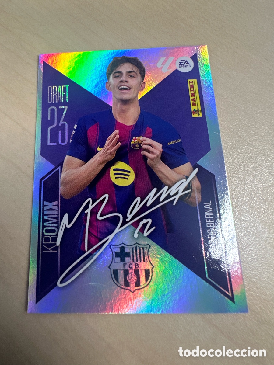 Trading cards: MARC BERNAL FC BARCELONA K15 DRAFT 23 KROMIX LIGA ESTE 2026/27 26-27 26 27 PANINI