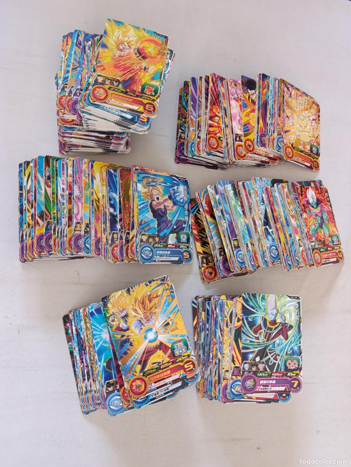 Trading cards: LOTE 438 CARTAS SUPER DRAGON BALL HEROES - BIG BANG MISSION SERIE BM1 A BM12 - BANDAI JAPON (169Aw)