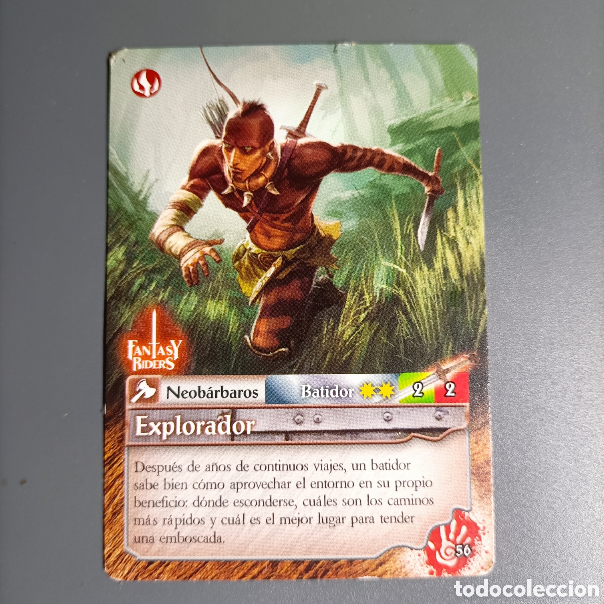 Trading cards: CARTA COLECCI&Oacute;N. FANTASY RIDERS 2018. №56 EXPLORADOR