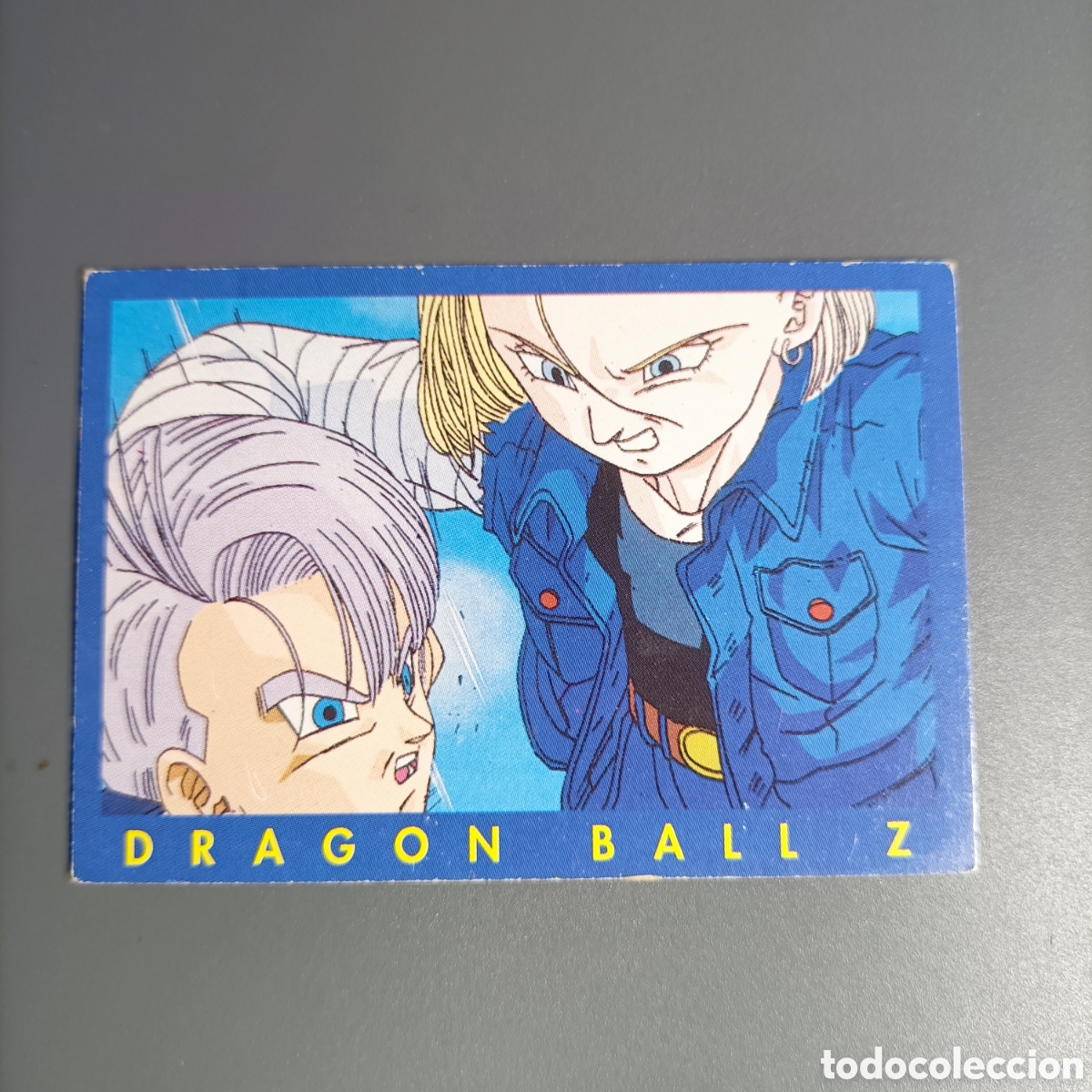 Trading cards: TRADING CARD. DRAGON BALL Z. SERIE 1 AZUL. №10