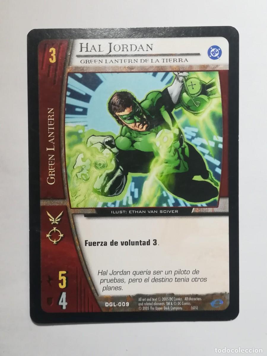 Trading cards: VS System DGL N&ordm; 009. Hal Jordan. Green Lantern de la Tierra. Green Lantern