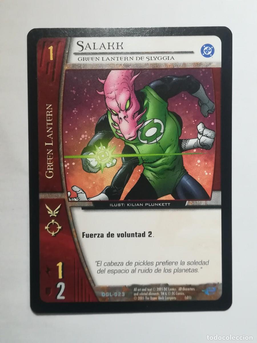 Trading cards: VS System DGL N&ordm; 023. Salakk. Green Lantern de Slyggia. Green Lantern.
