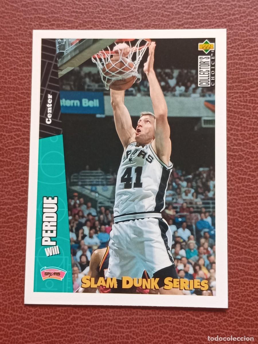 Trading cards: Card 31 Will Perdue Upper deck 1996-97 Slam Dunk Series