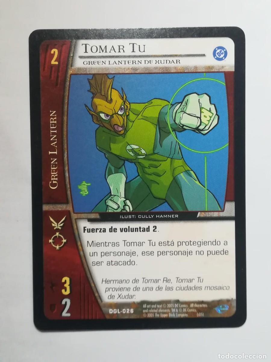 Trading cards: VS System DGL N&ordm; 026. Tomar Tu. Green Lantern de Xudar. Green Lantern.