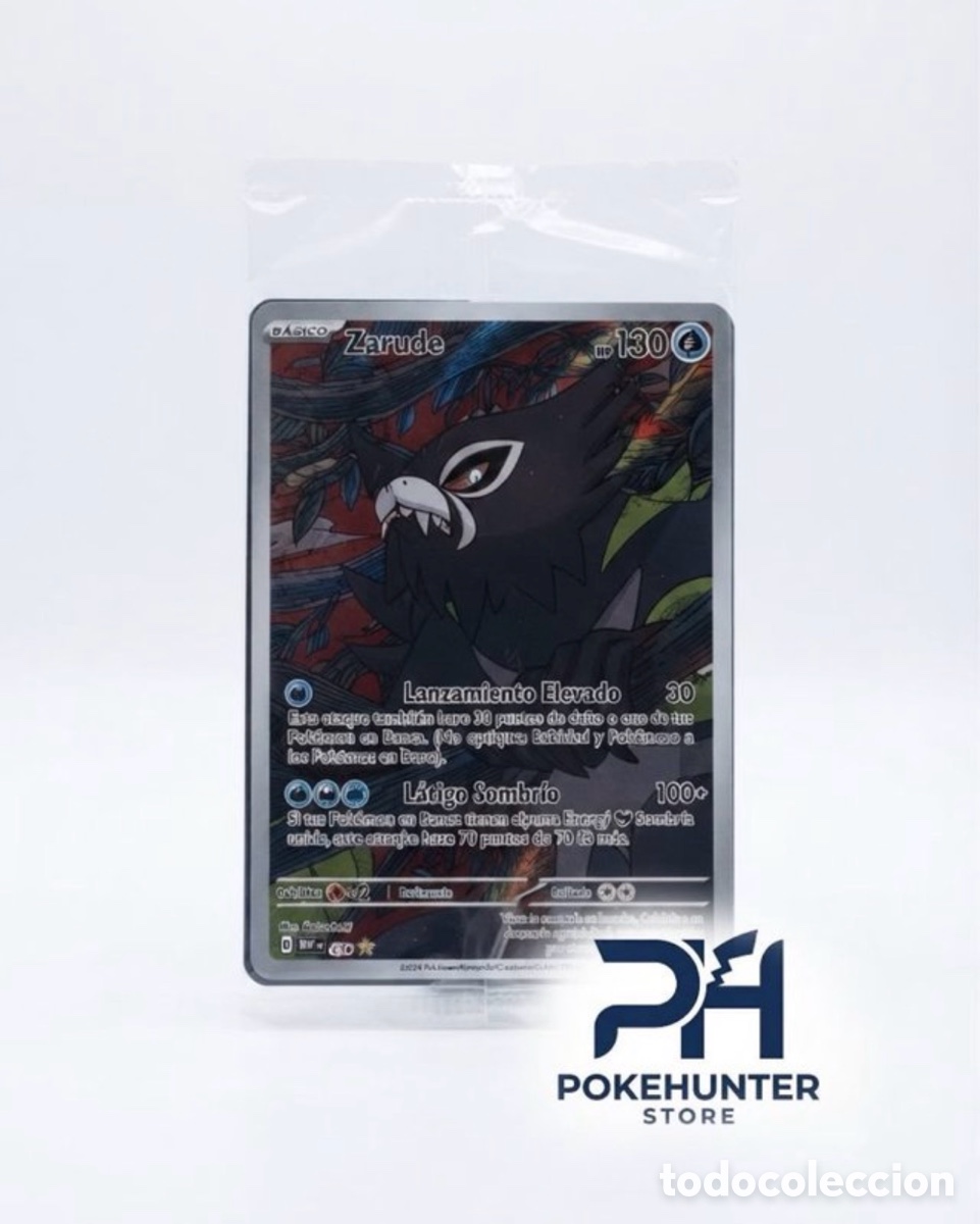 Trading cards: Carta sellada Pokemon promocional Zarude