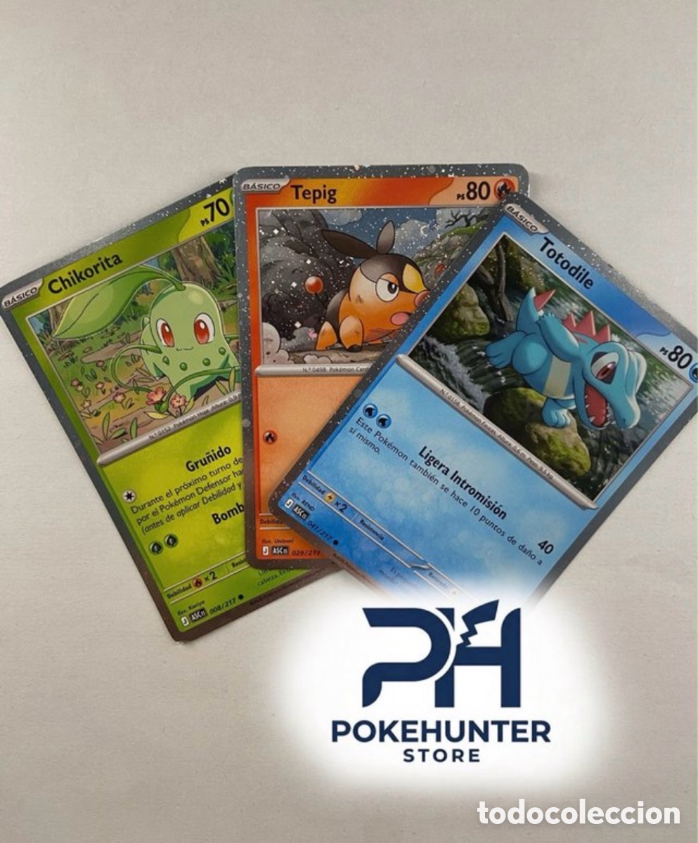 Trading cards: Trio promocional de iniciales de Heroes Ascendente