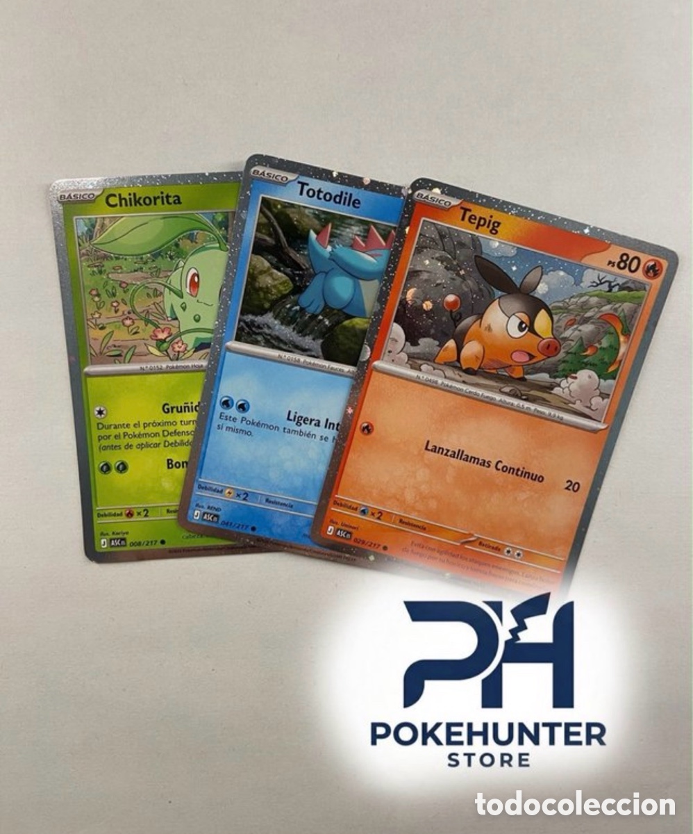 Trading cards: Trio promocional de iniciales de Heroes Ascendente