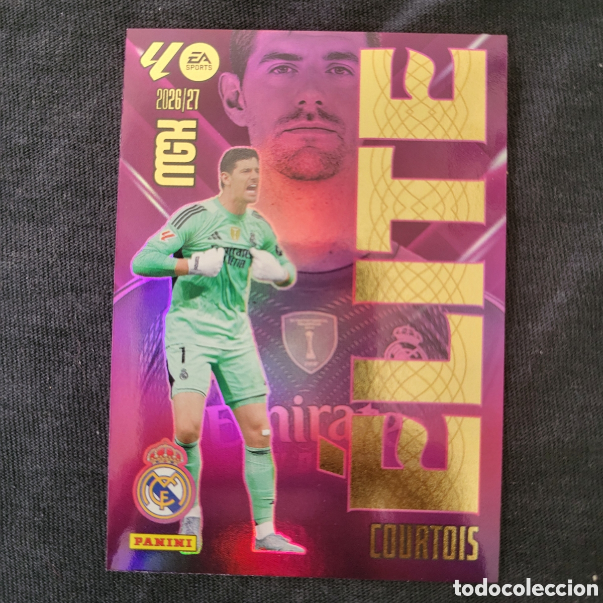 Trading cards: 4 Courtois Elite / Megacracks 2026