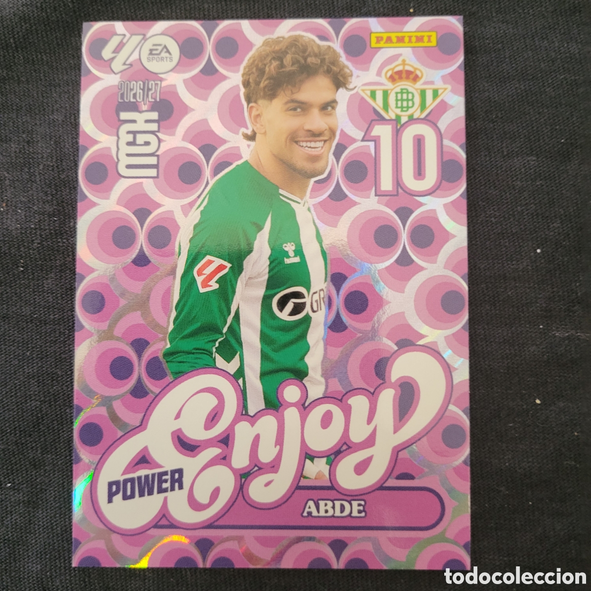 Trading cards: 379P Abde Enjoy [Power] / Megacracks 2026