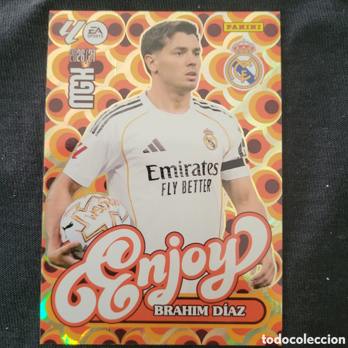 Trading cards: 380 Brahim D&iacute;az Enjoy / Megacracks 2026