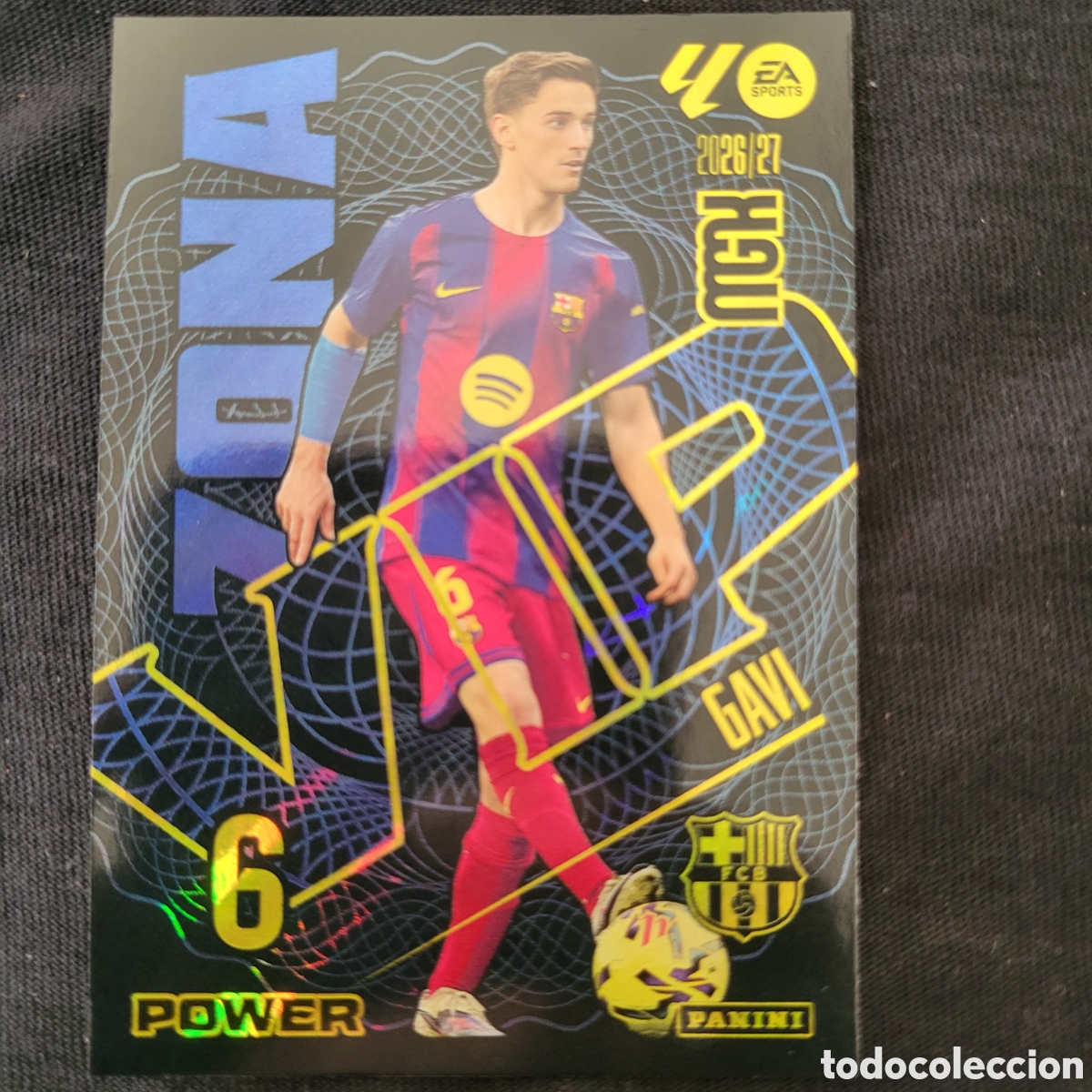 Trading cards: 394P Gavi Zona VIP [Power] / Megacracks 2026