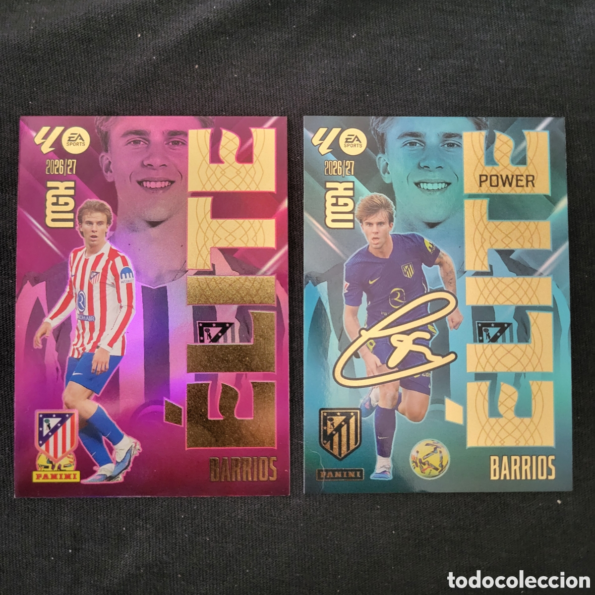 Trading cards: [LOTE] 1 / 1P Barrios Elite / Elite [Power] / Megacracks 2026