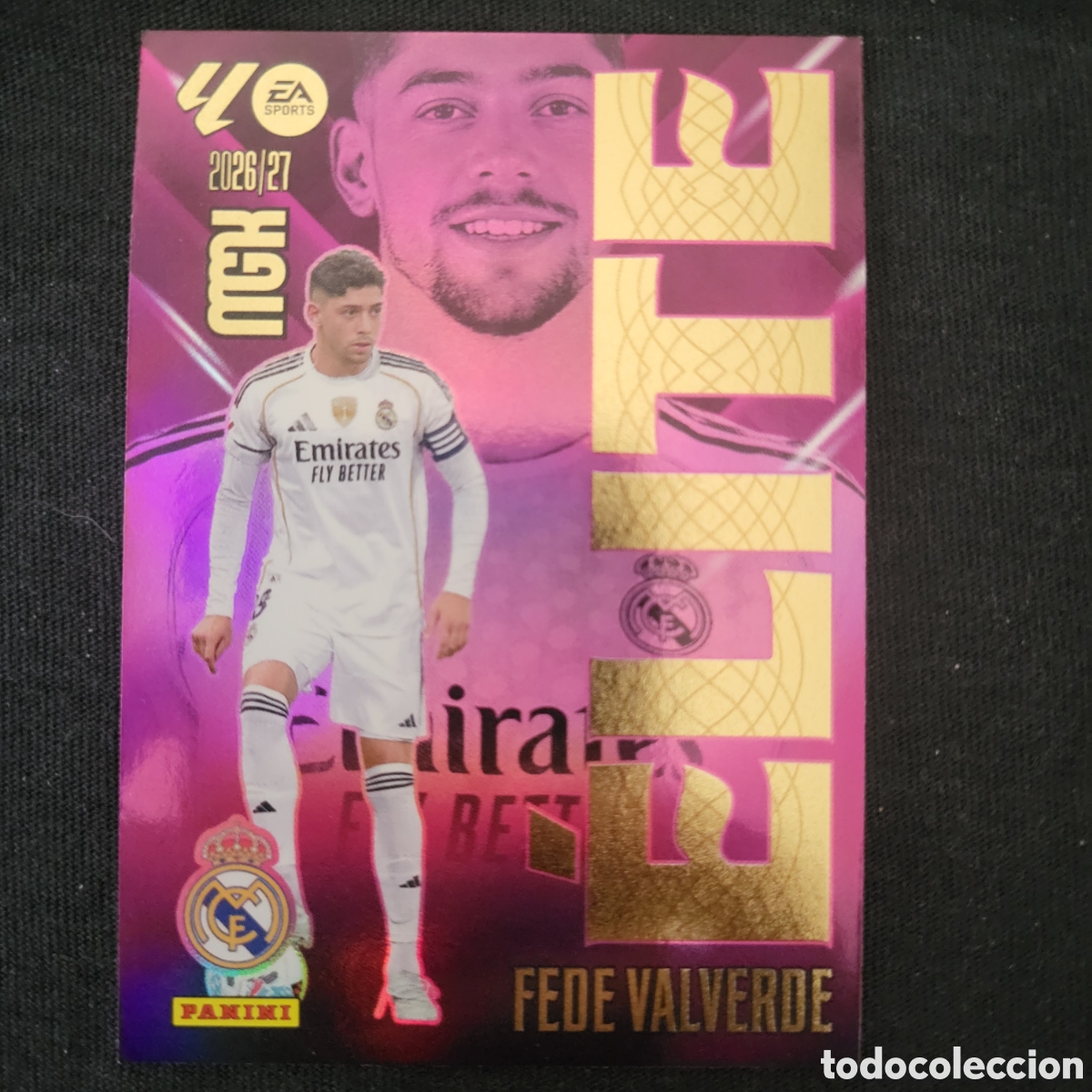 Trading cards: 5 Fede Valverde Elite / Megacracks 2026