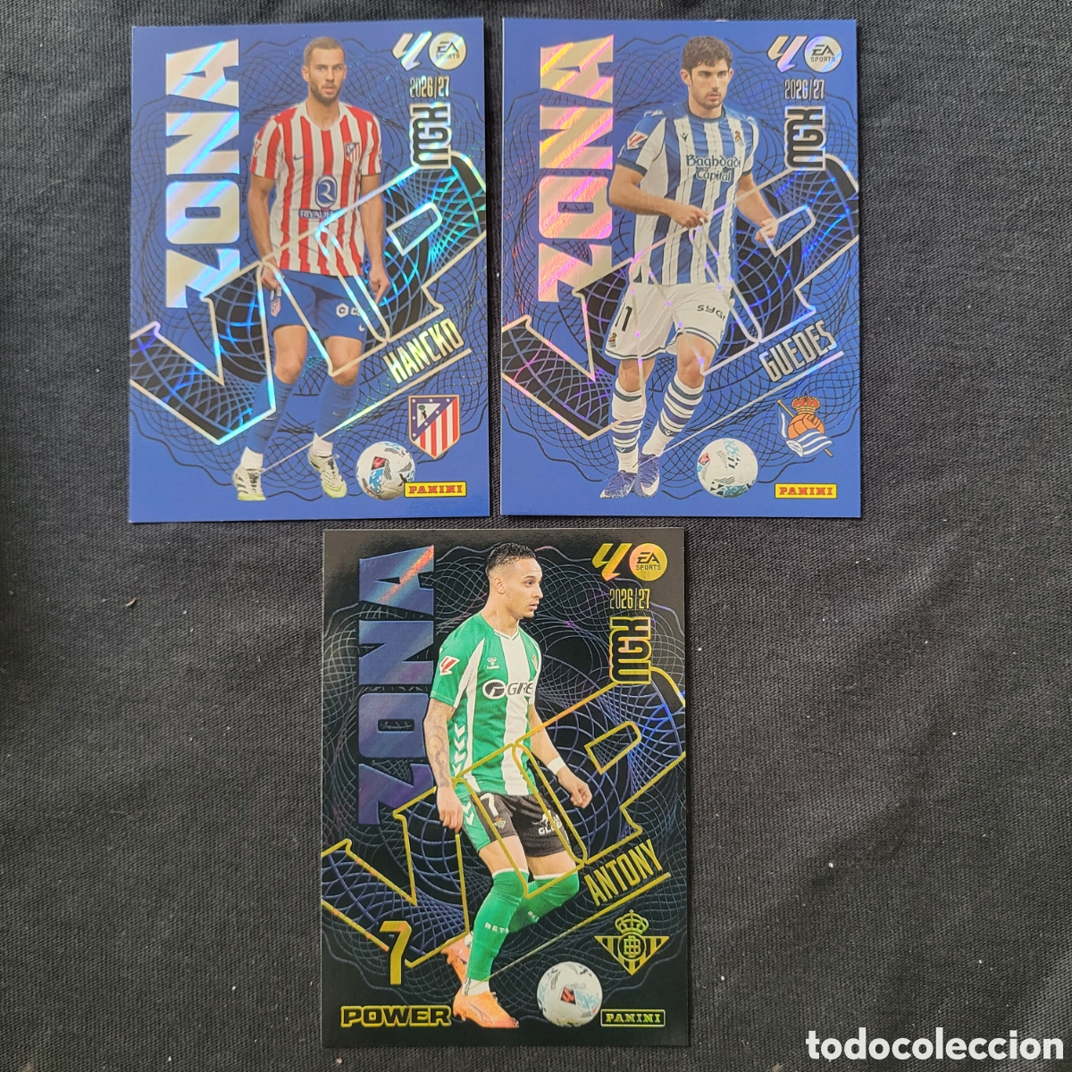 Trading cards: [LOTE] 388P / 395 / 397 Antony / Guedes / Hancko / Zona VIP [Power] / Zona VIP / Megacracks 2026