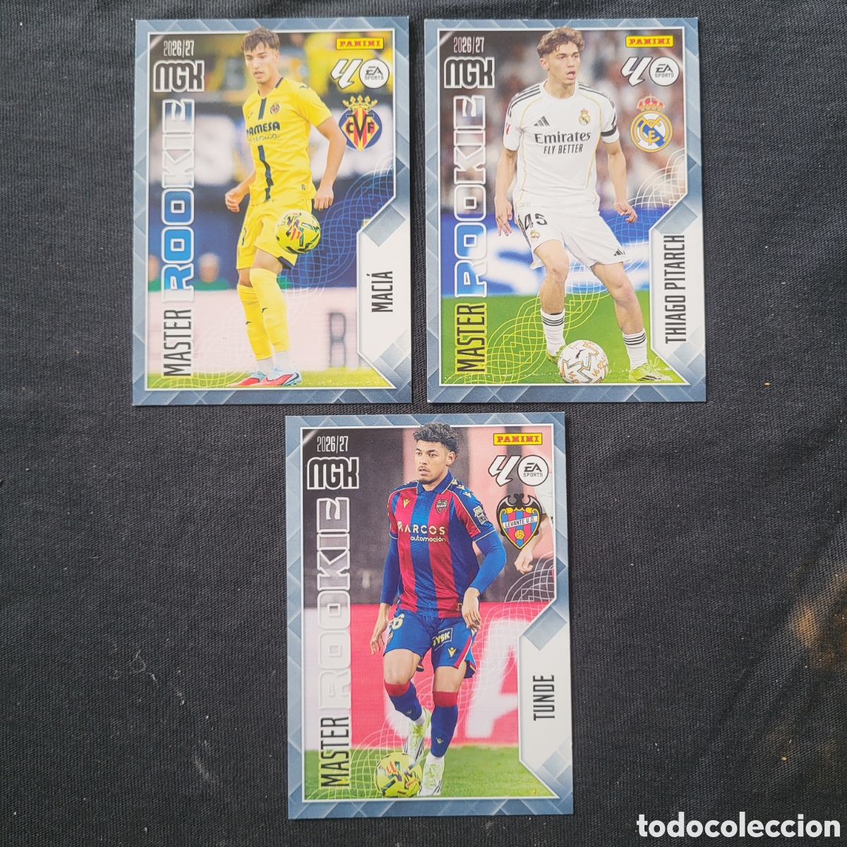 Trading cards: [LOTE] 3x Master Rookie / Megacracks 2026