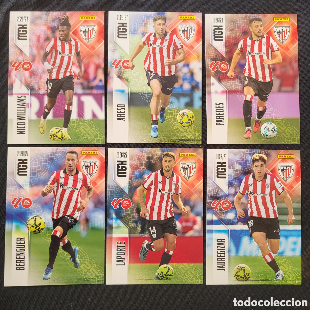 Trading cards: LOTE] 6x Atletic Club / Megacracks 2026