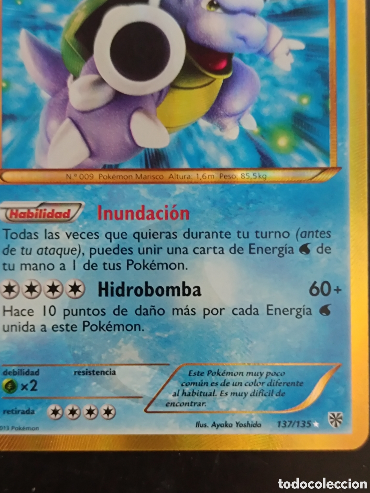 Trading cards: Pokemon Blastoise 137/135 Tormenta Plasma En Castellano - Foto 5