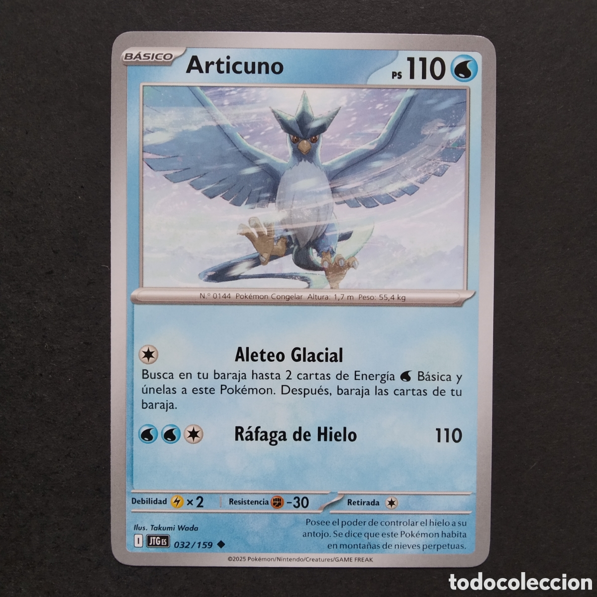 Trading cards: CARTA TCG - N&ordm; 032 - ARTICUNO - JUNTOS DE AVENTURAS - POK&Eacute;MON - EN ESPA&Ntilde;OL