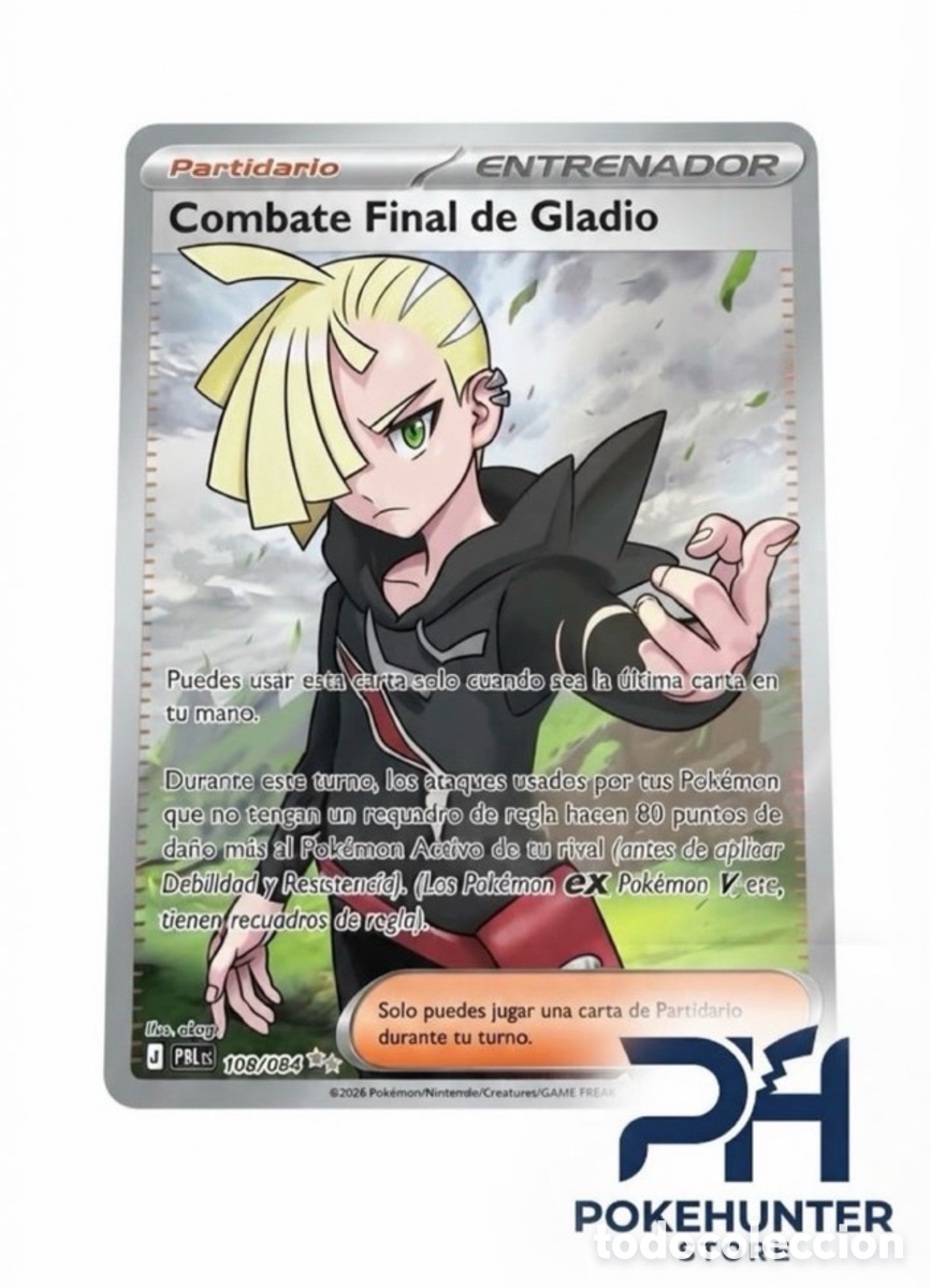 Trading cards: Carta Pokemon Entrenador Combate Final de Gladio