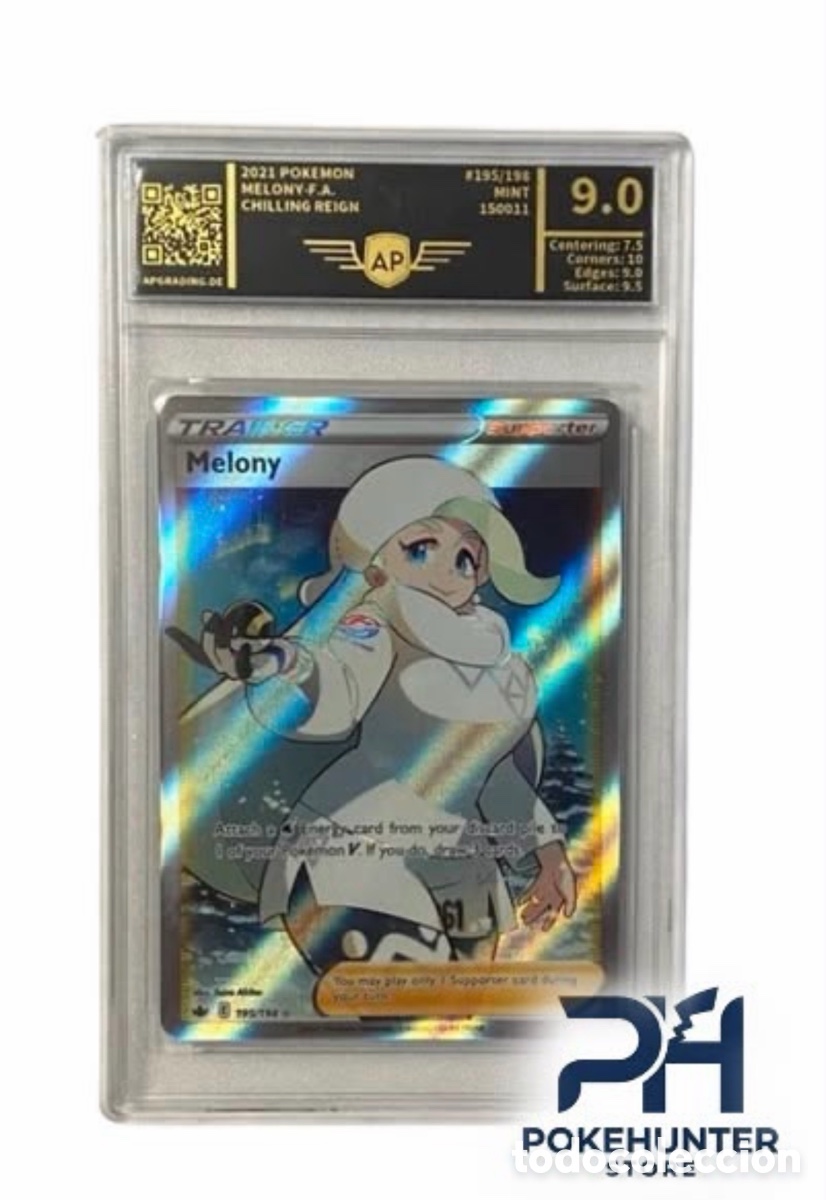 Trading cards: Carta Gradeada Pok&eacute;mon Melony - Foto 1