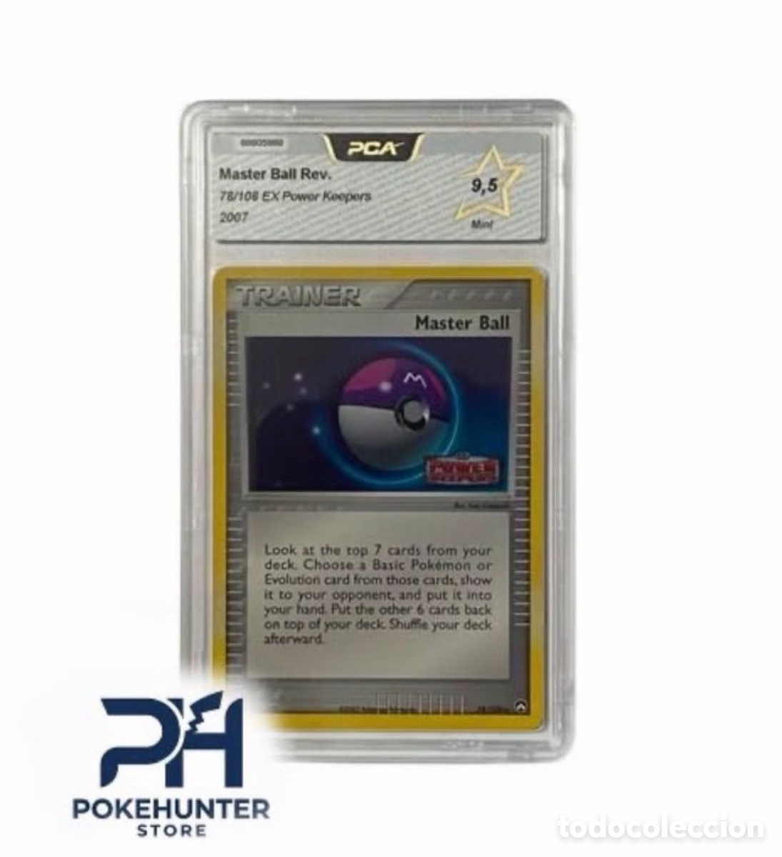 Trading cards: Carta Gradeada Pok&eacute;mon Master Ball