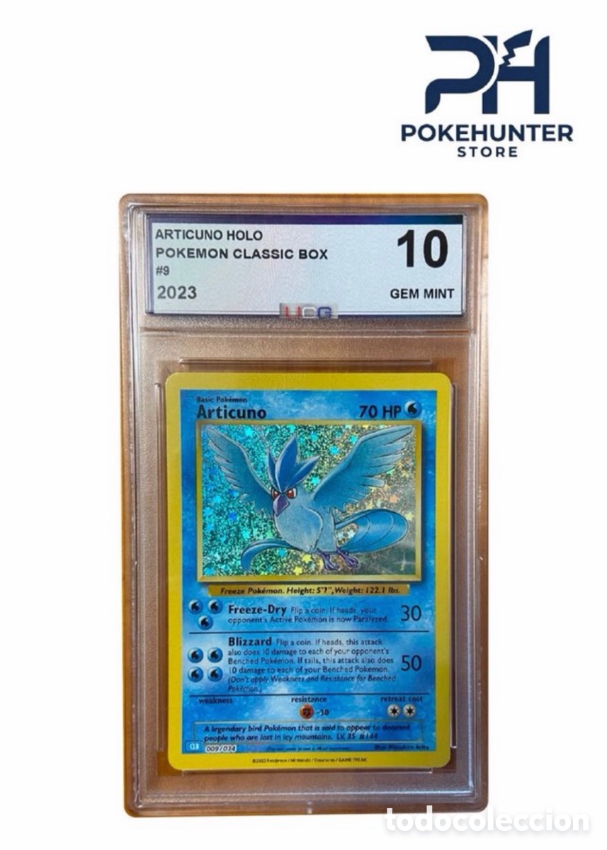 Trading cards: Carta Pokemon gradeada Articuno