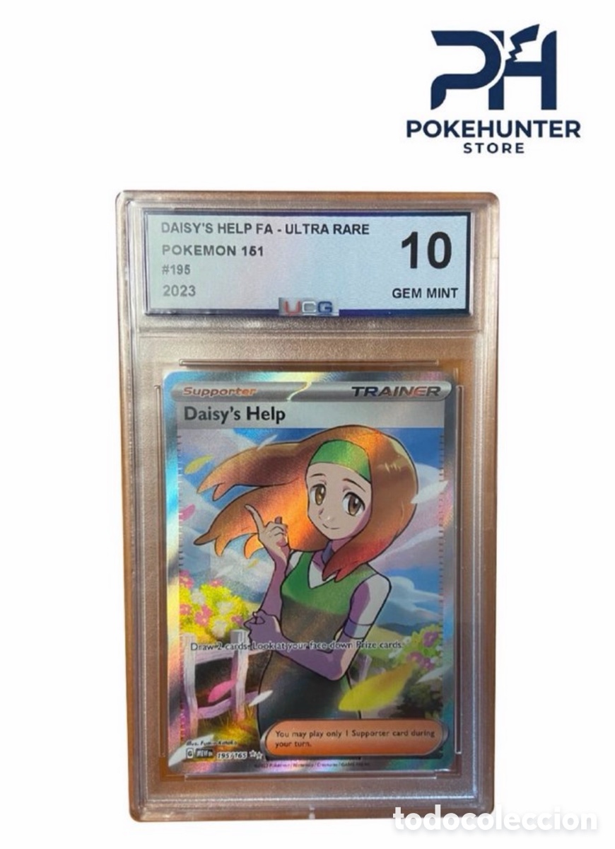 Trading cards: Carta Gradeada Pokemon Daisy's Help FA