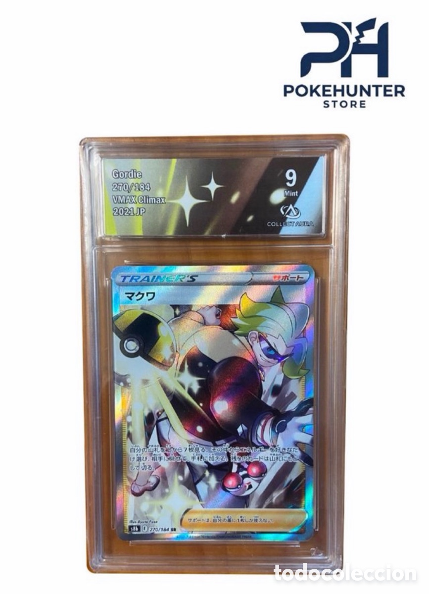 Trading cards: Carta Gradeada Pokemon Gordie VMAX