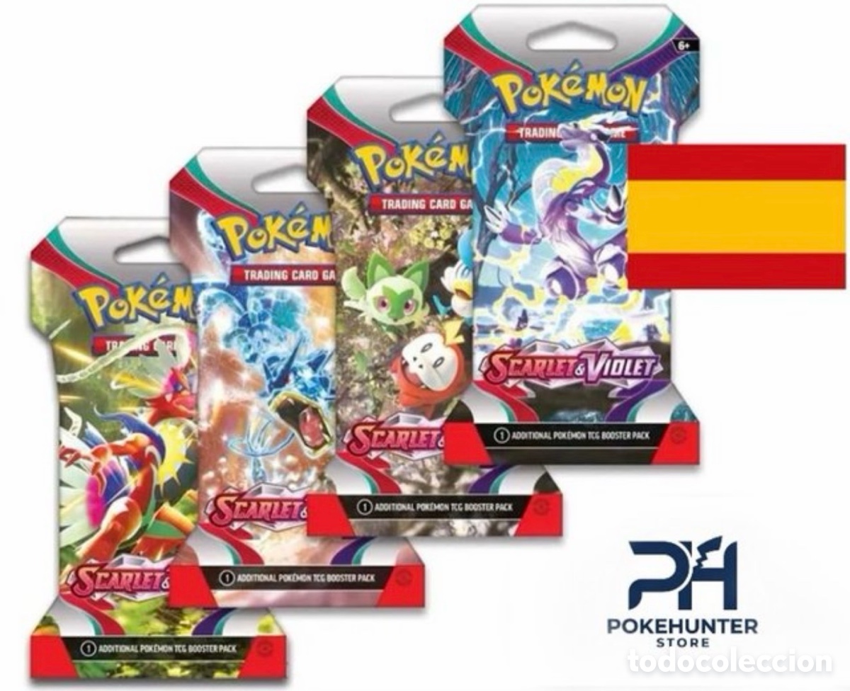 Trading cards: Sobre Pokemon Escarlata y Purpura (ES)