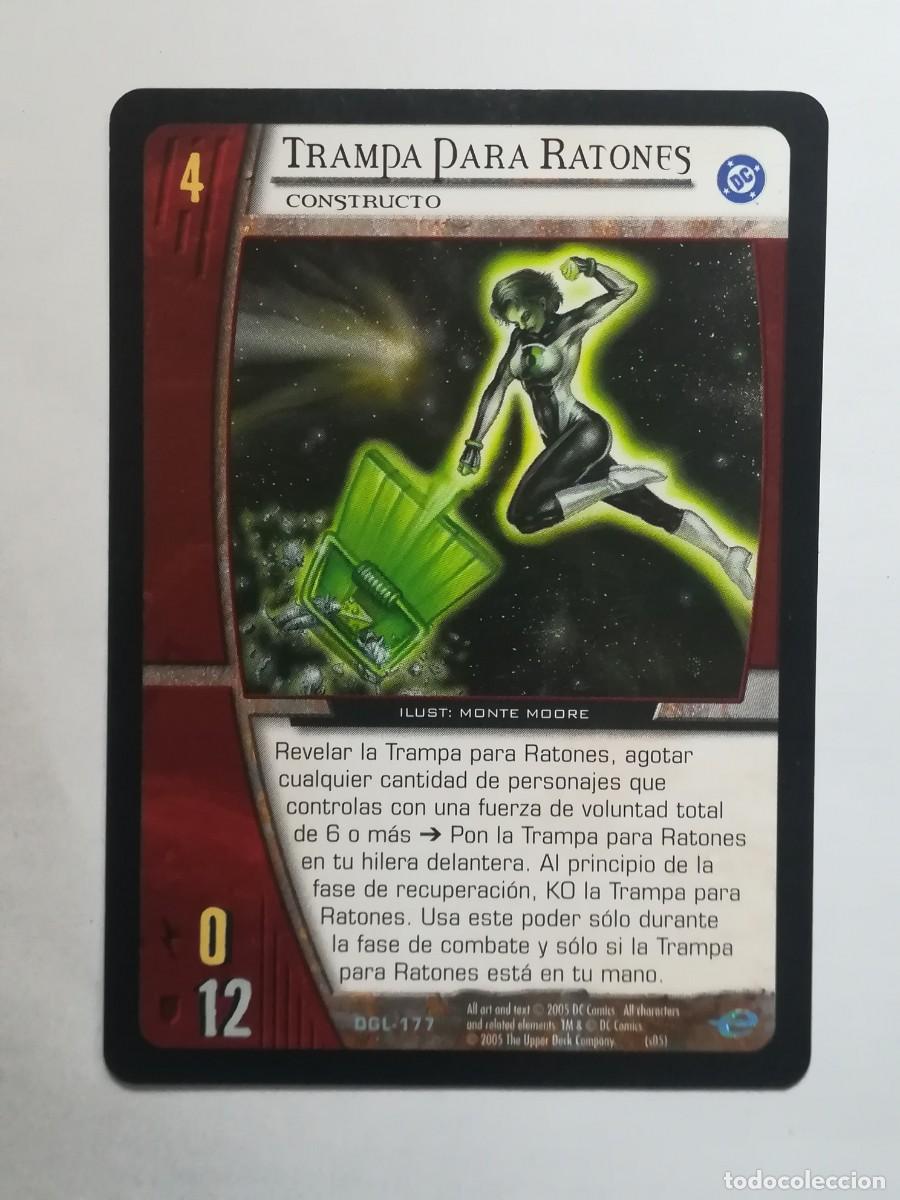 Trading cards: VS System DGL N&ordm; 177. Trampa para ratones. Constructo. Green Lantern.