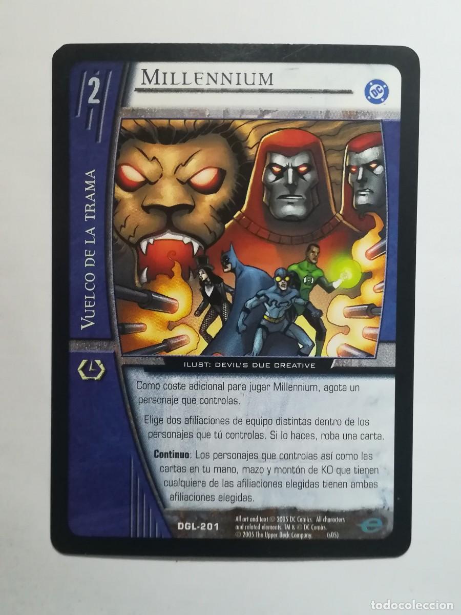 Trading cards: VS System DGL N&ordm; 201. Millennium. Vuelco de la Trama. Green Lantern.