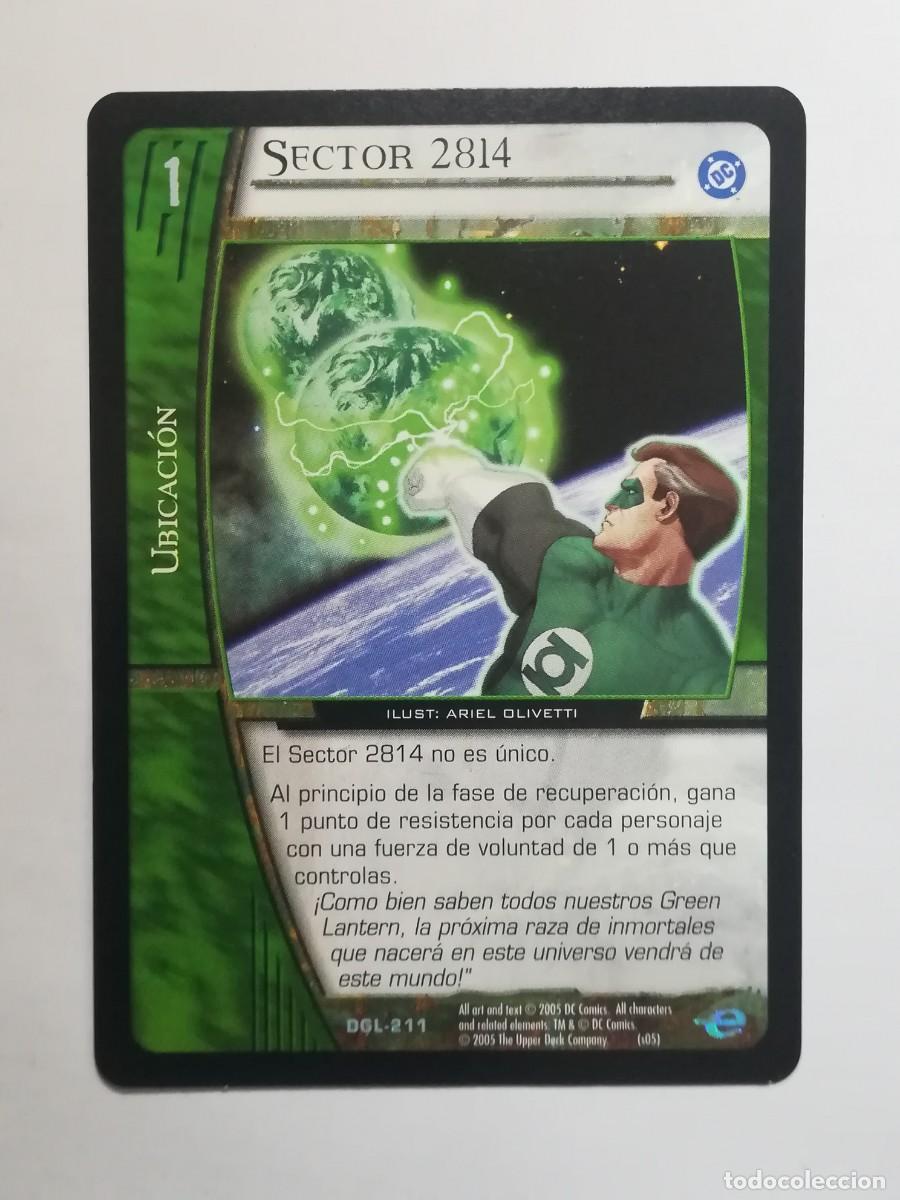 Trading cards: VS System DGL N&ordm; 210. Recargar el Anillo. Vuelco de la Trama. Green Lantern.