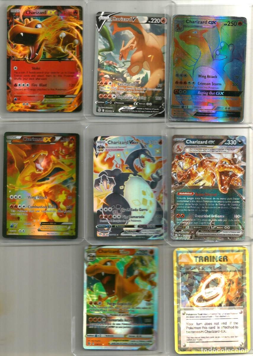 Trading cards: CHARIZARD - POK&Eacute;MON - LOTE DE 8 TRADING CARDS - 151 &euro; - VER RELACCION
