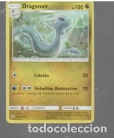 Trading cards: CROMO DE POK&Eacute;MON DE FASE 1 DRAGONAIR PS 100 N&ordm; 150 DEL A&Ntilde;O 2019