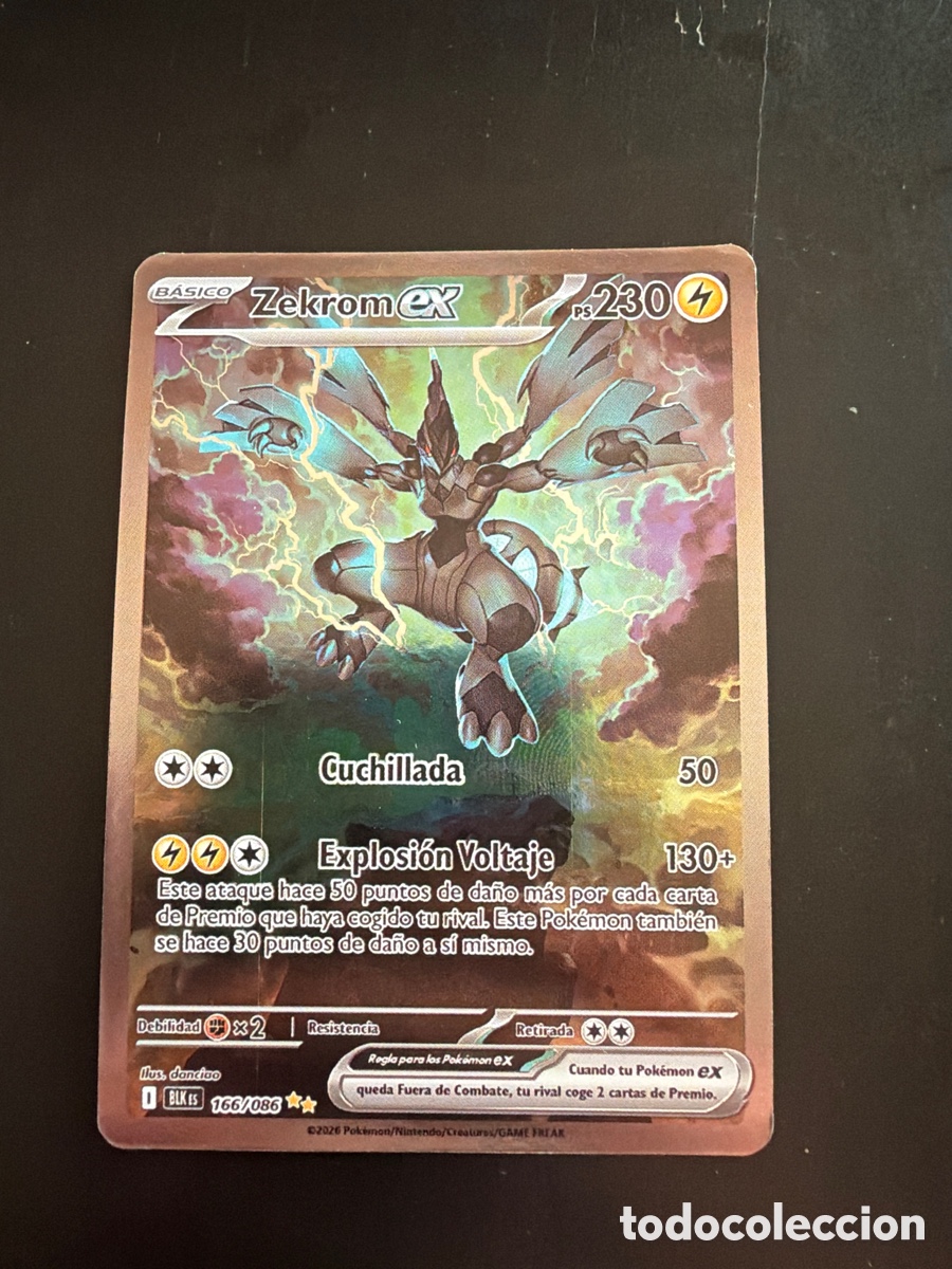 Trading cards: Carta pokemon Zekrom Ex - Foto 1