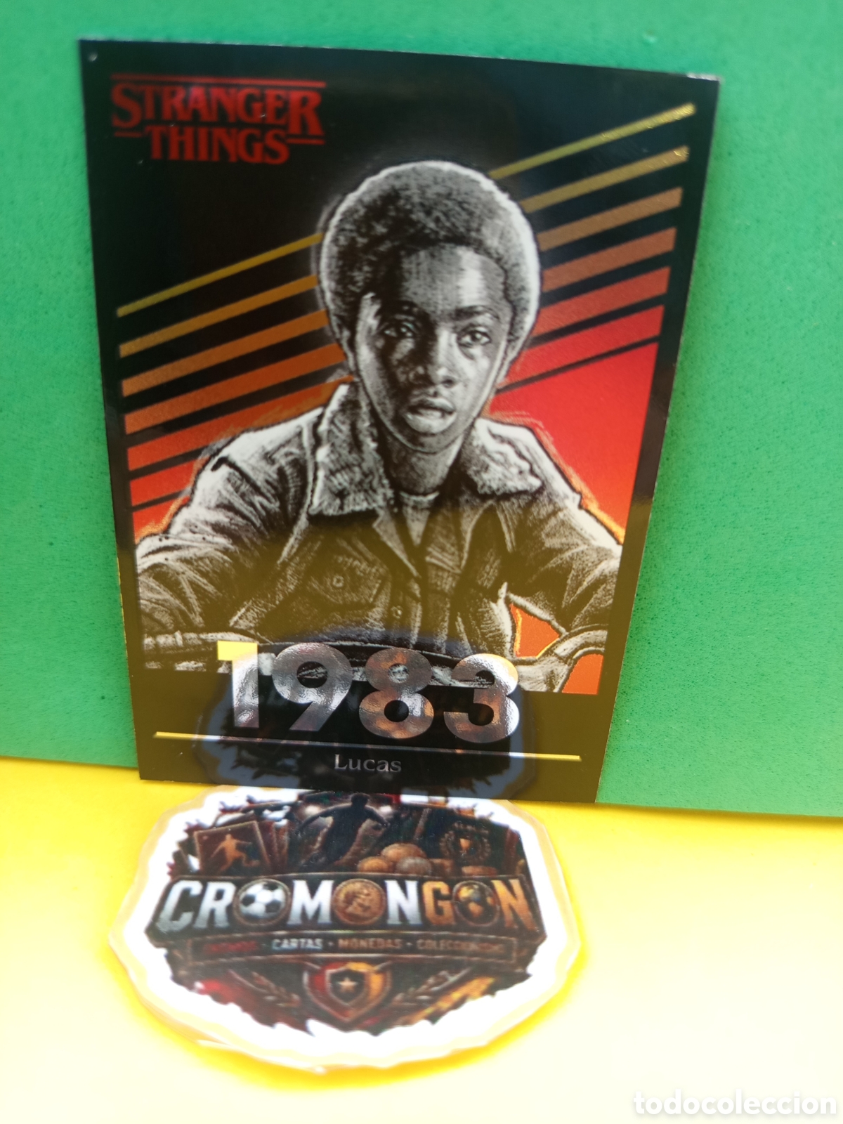 Trading cards: ❇️ CROMO CARD LUCAS 1983 STRANGER THINGS 2026 COLECCI&Oacute;N PANINI ❇️