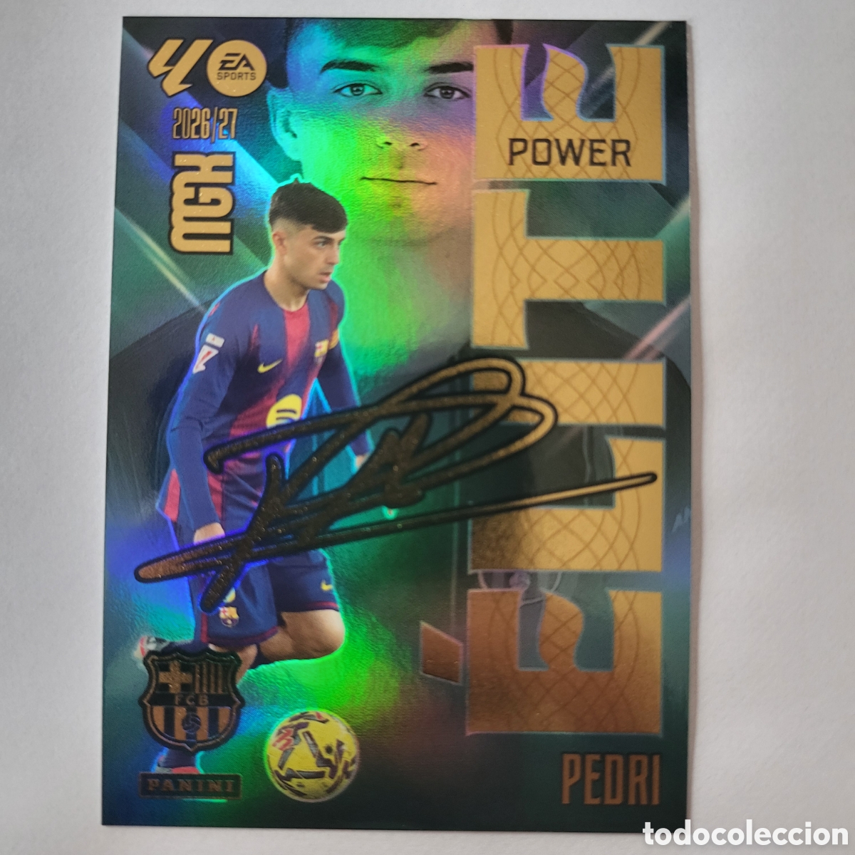 Trading cards: 15P Pedri Elite [Power] / Megacracks 2026